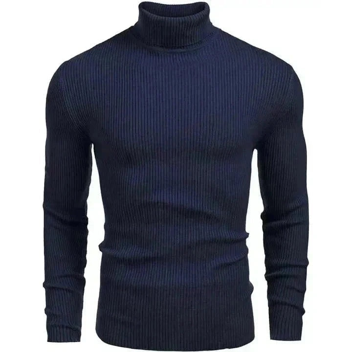 Turtleneck Classic Knit Sweater