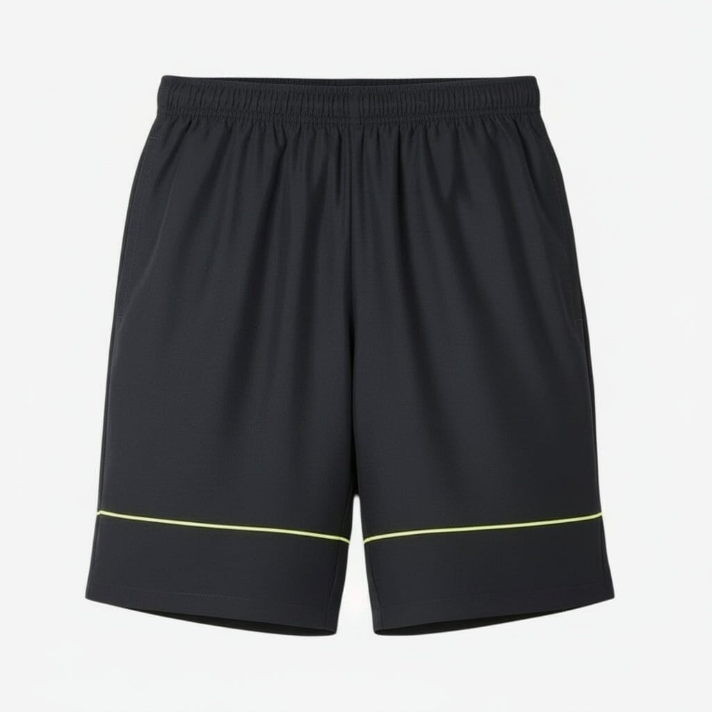 Printed Diamond Taffeta Tennis Shorts