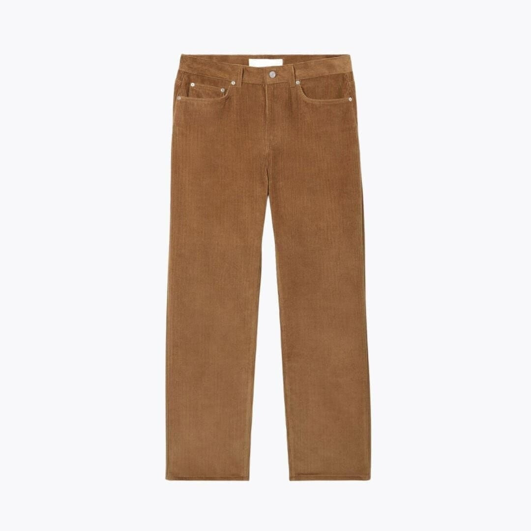 5 Pocket Straight Fit Velour Pants