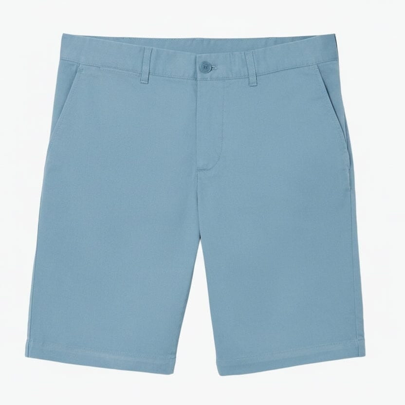 Slim Fit Stretch Cotton Chino Shorts