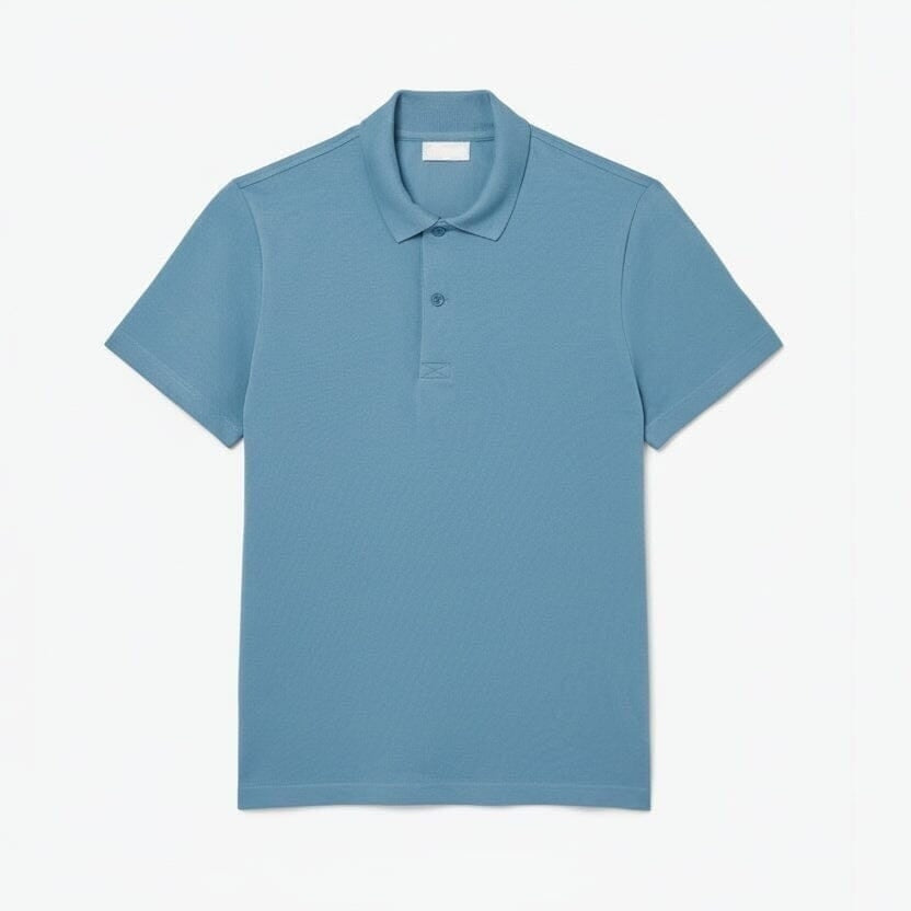 Regular Fit Cotton Blend Polo Shirt