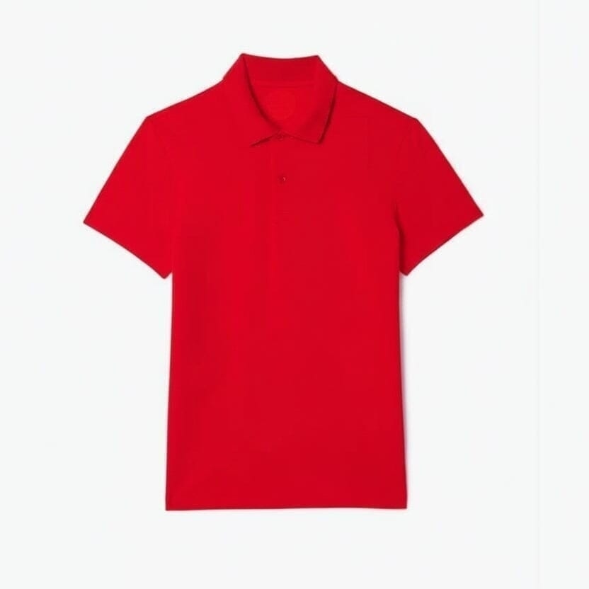 Regular Fit Cotton Blend Polo Shirt