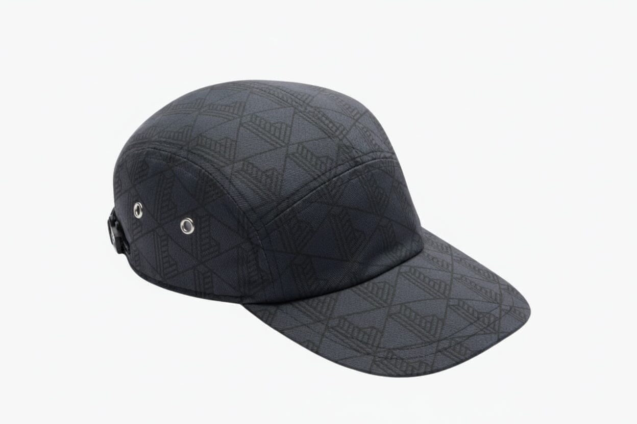 Printed Twill Jockey Cap