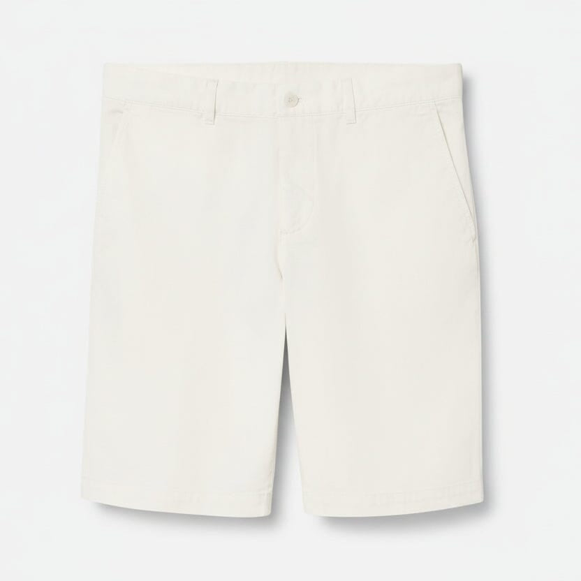 Slim Fit Stretch Cotton Chino Shorts