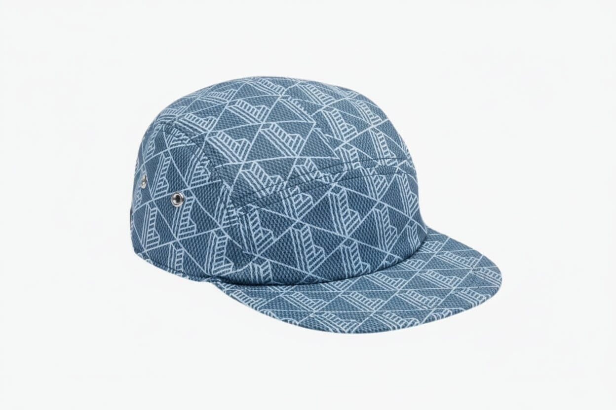 Printed Twill Jockey Cap