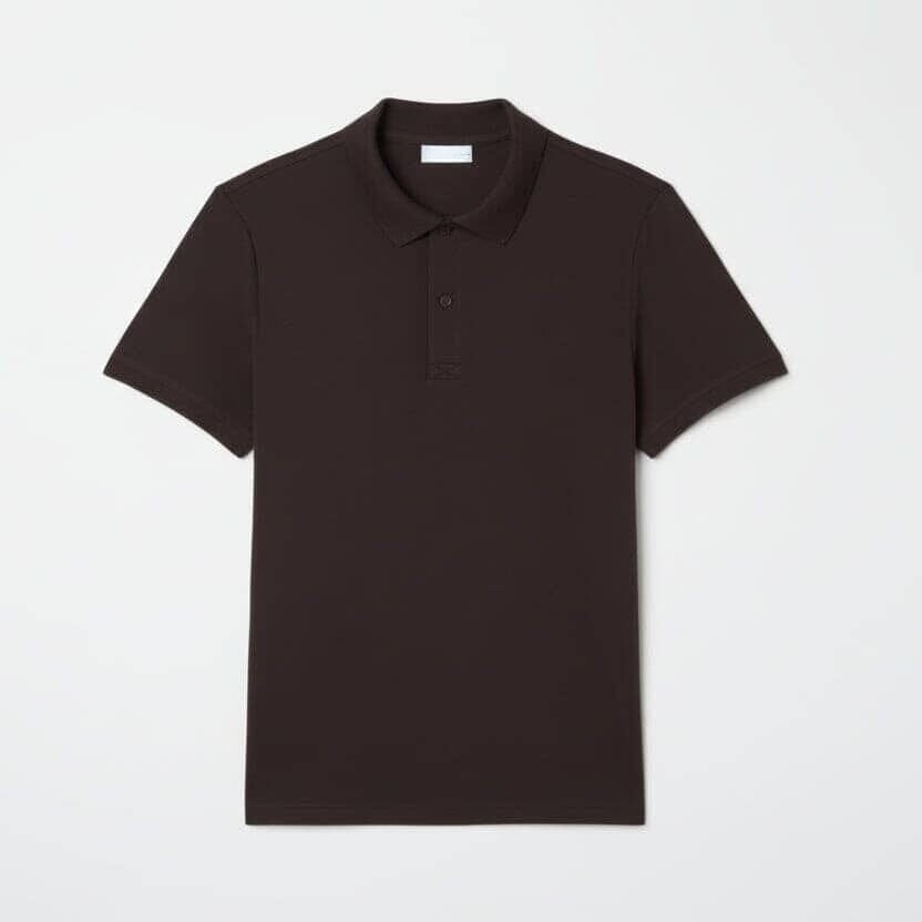 Regular Fit Cotton Blend Polo Shirt