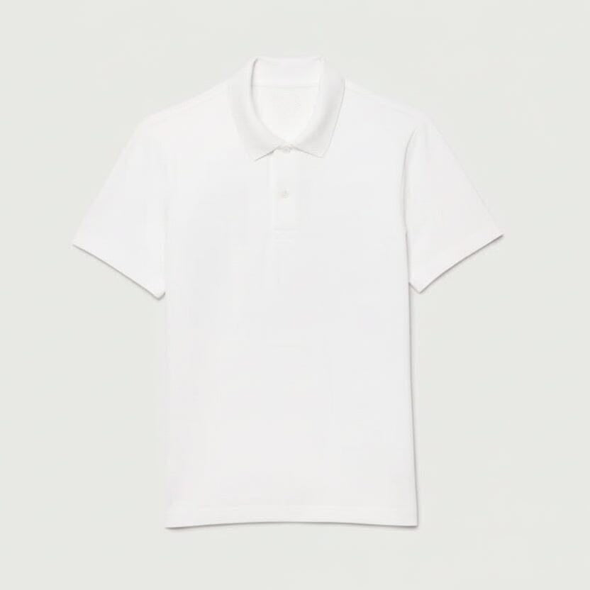 Regular Fit Cotton Blend Polo Shirt