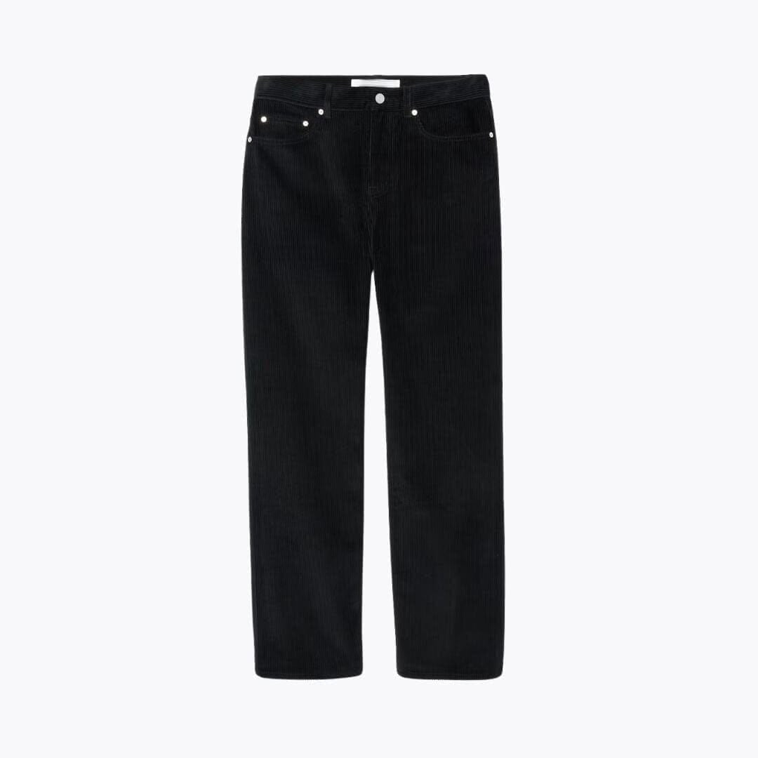 5 Pocket Straight Fit Velour Pants