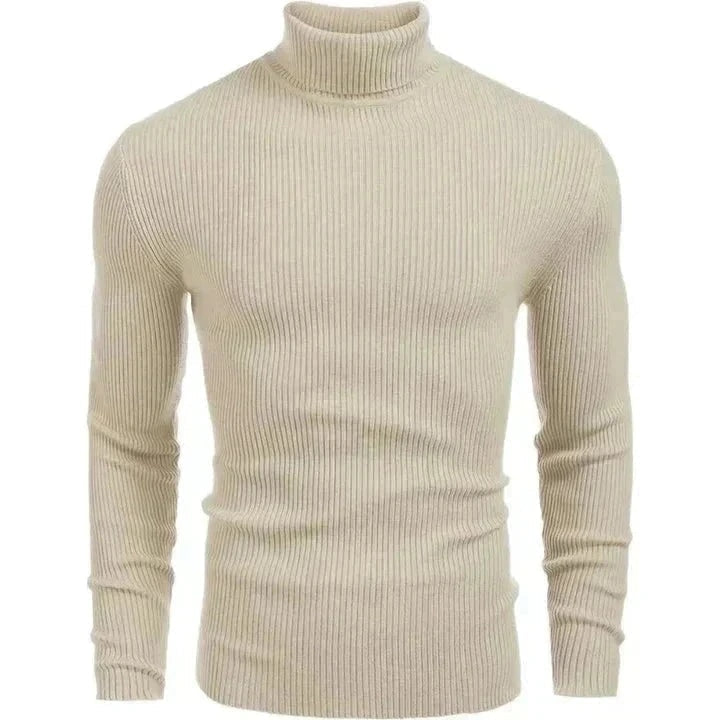Turtleneck Classic Knit Sweater