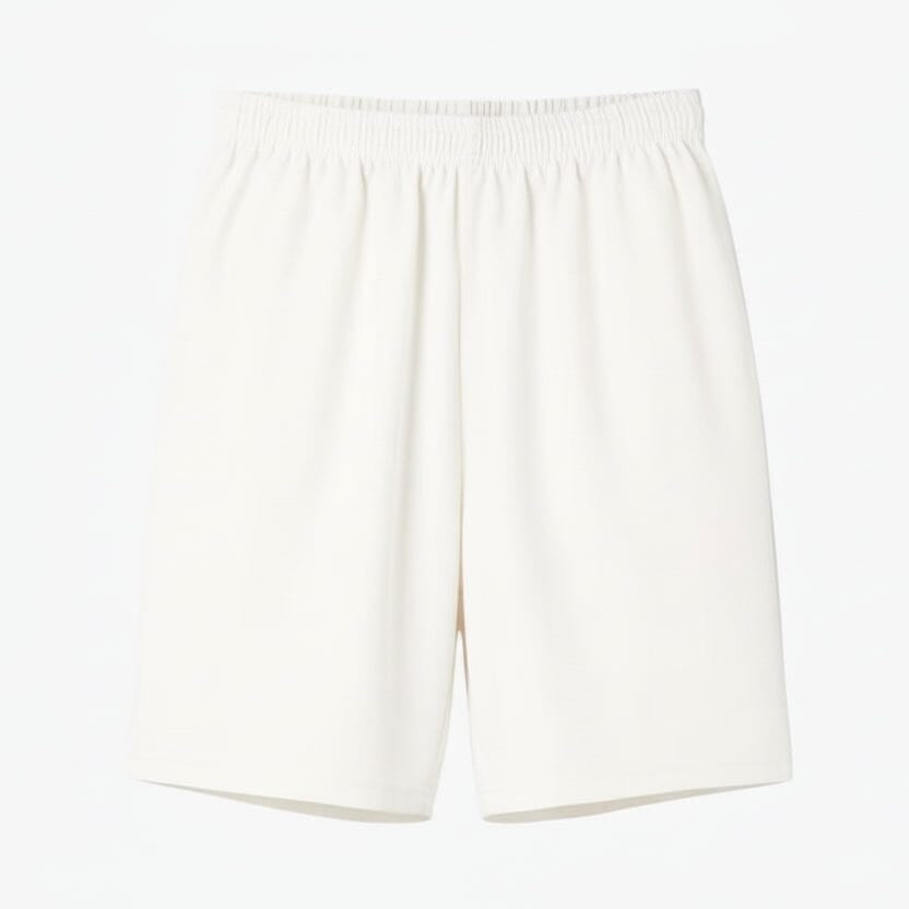 Printed Diamond Taffeta Tennis Shorts